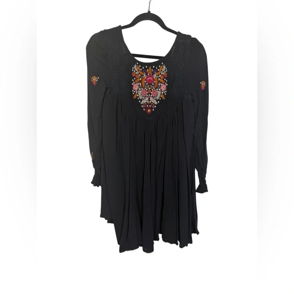 Free People Geometric A Line Dress Size XS